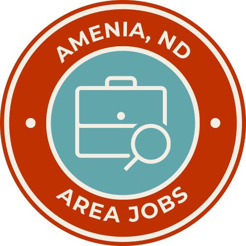 AMENIA, ND AREA JOBS logo